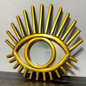 West Elm Evil Eye Peruvian Wall Mirror